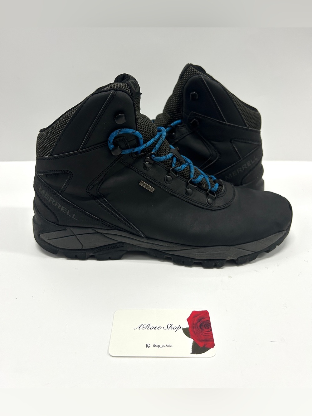 Merrell Kivu Mid Waterproof Black Boots Size: 12 M